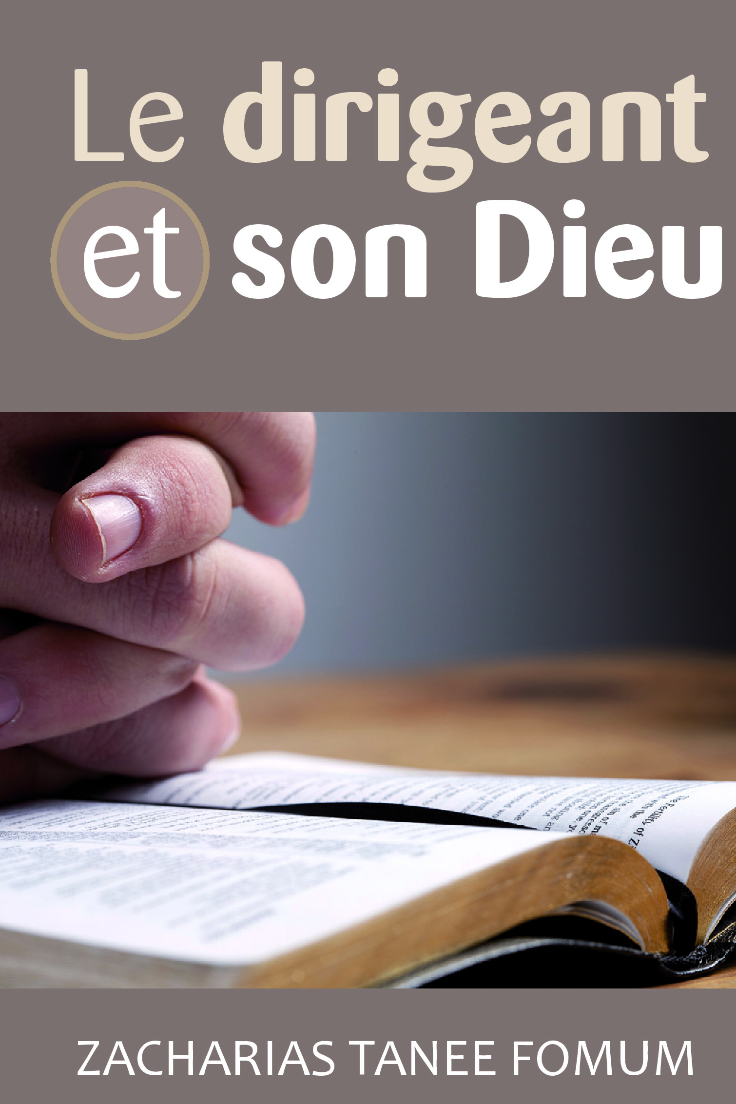 Couverture — Le dirigeant et son Dieu